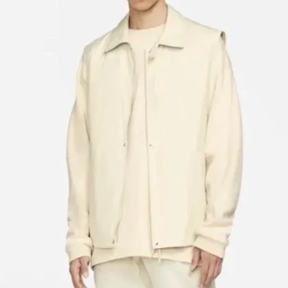 Nike ESC Down Collared Vest Wheat Men's Size S - Picture 14 of 14